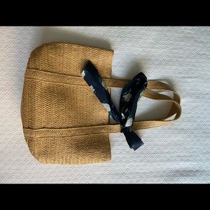 Draper James straw bag